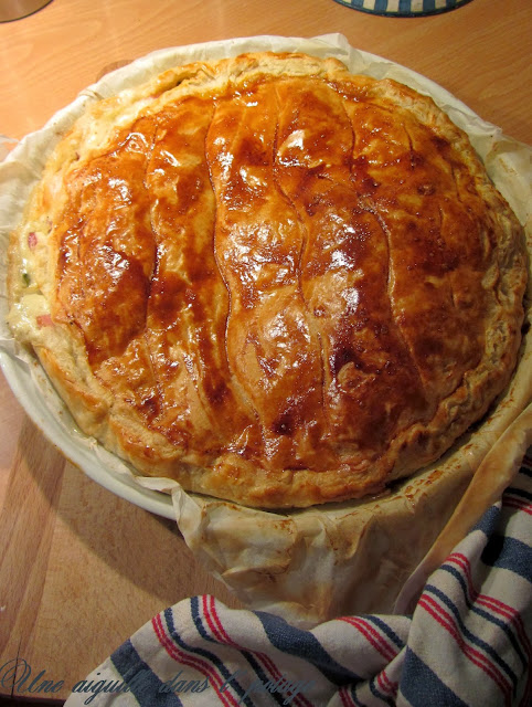 Tourte aux blettes et au reblochon