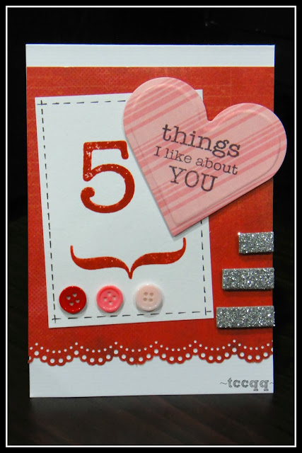 The Card Cabin By Qi Quilly 5 Things I Like About You The Card Cabin By Qi Quilly 5 Things I Like About You