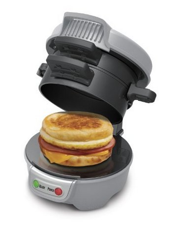 This is How we Breakfast featuring the Breakfast Sandwich Maker  Breakfast  sandwich maker recipes, Breakfast sandwich maker, Hamilton beach breakfast  sandwich maker recipes