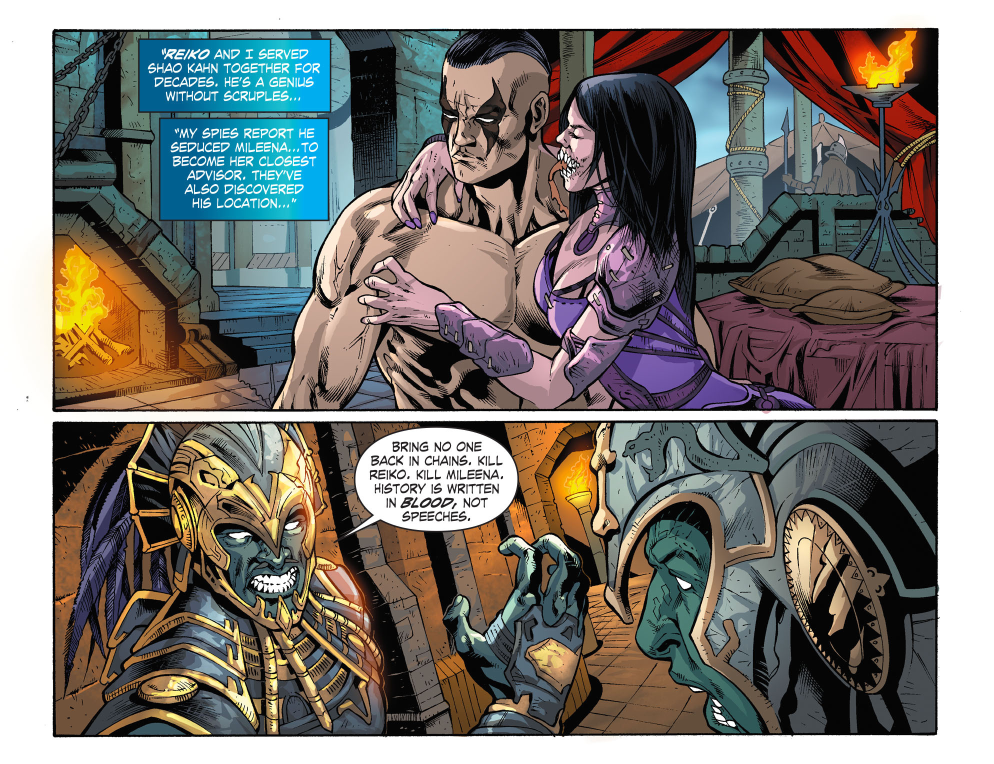 Read online Mortal Kombat X [I] comic -  Issue #7 - 6