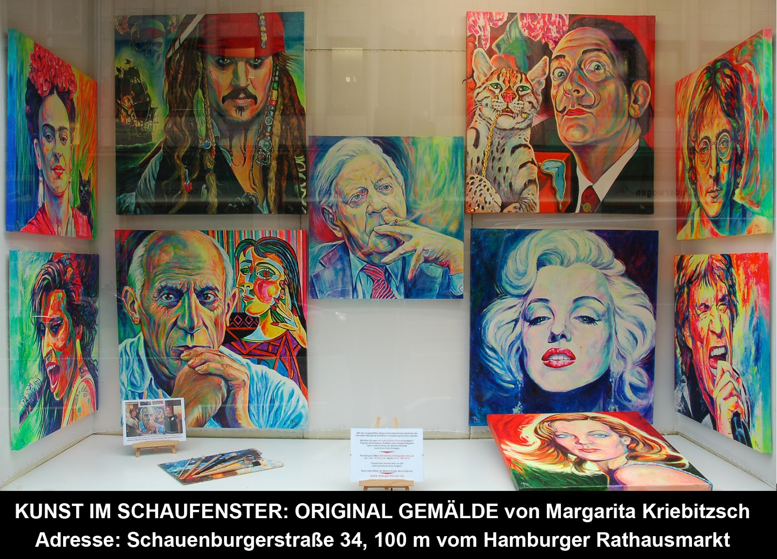 Pop Art By Margarita Kriebitzsch Germany Alster City Art Mit