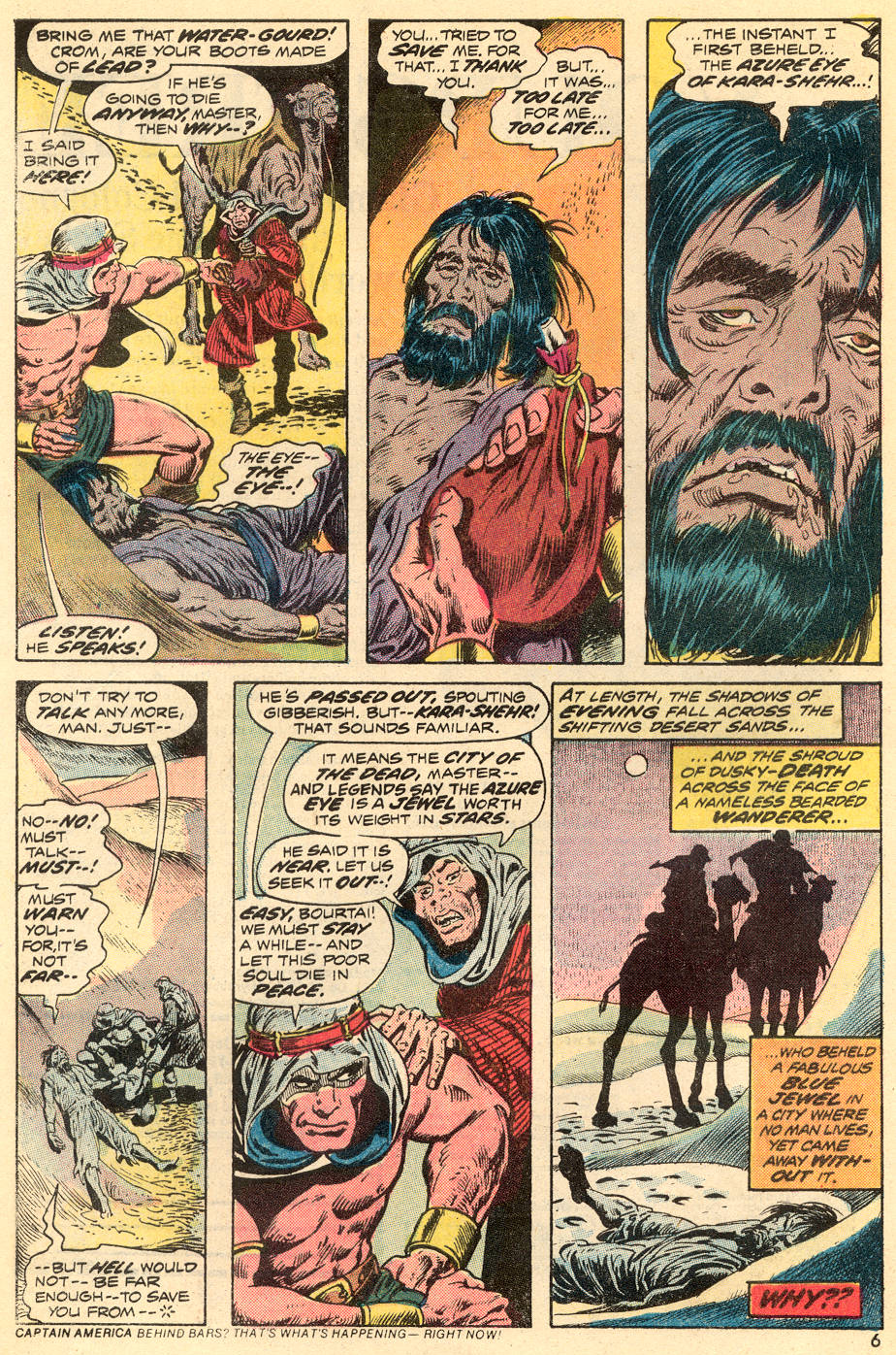 Read online Conan the Barbarian (1970) comic -  Issue #35 - 5