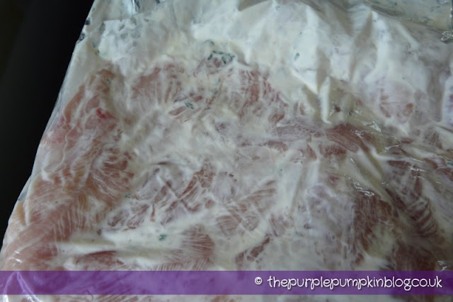 Lemon and Thyme Chicken Skewers at The Purple Pumpkin Blog