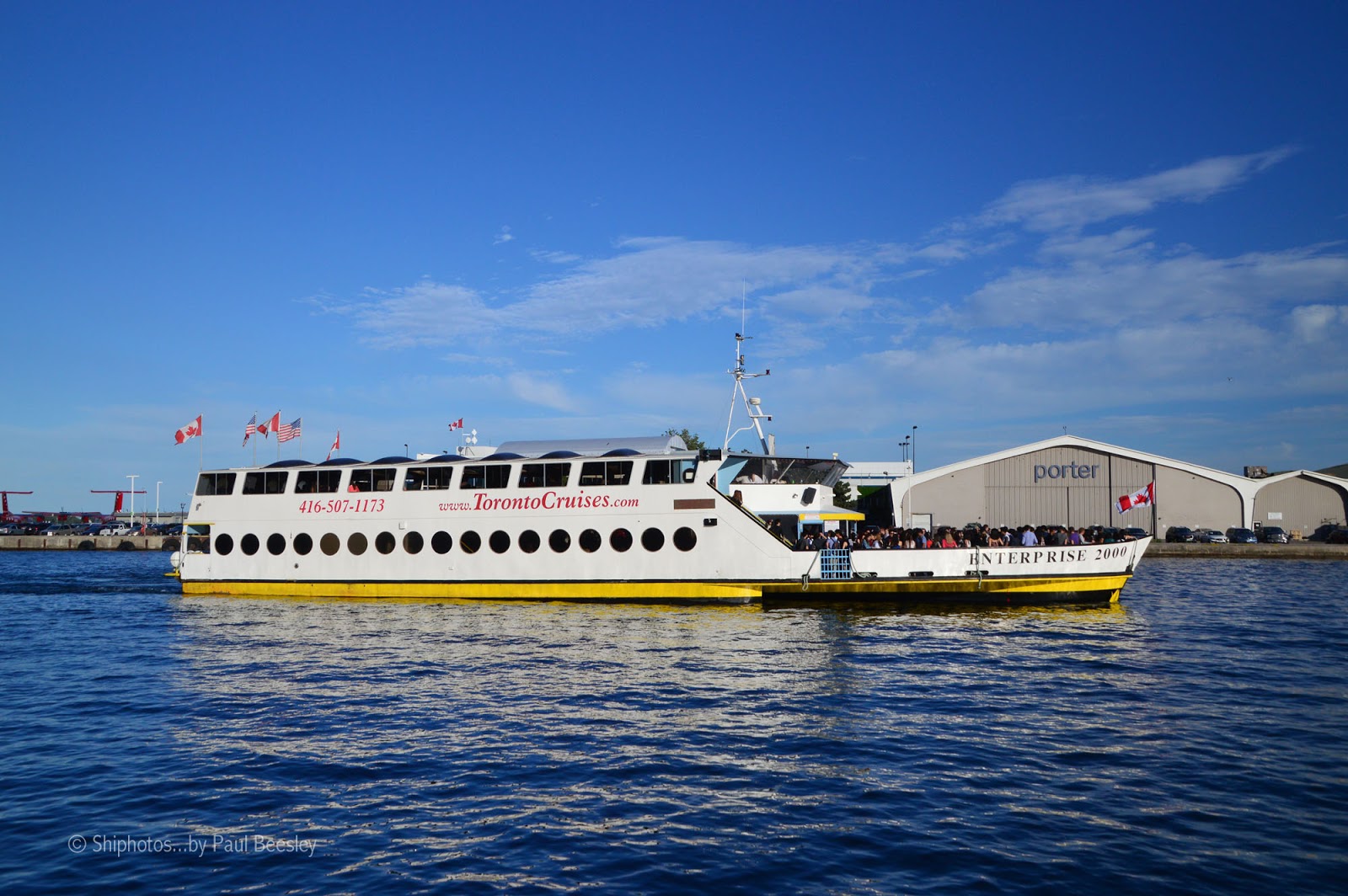 Shiphotos...by Paul Beesley Toronto Harbour Shipping