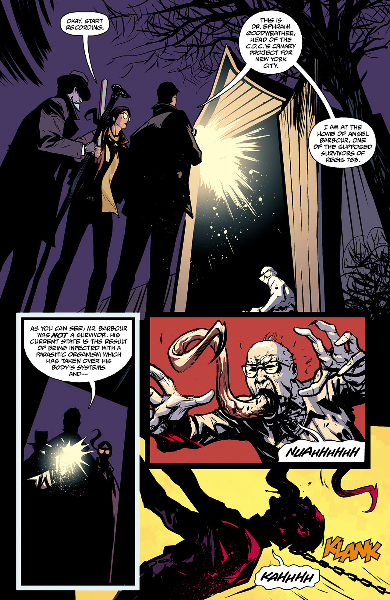 Read online The Strain comic -  Issue #9 - 11