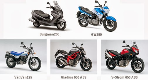 suzuki motorcycle models