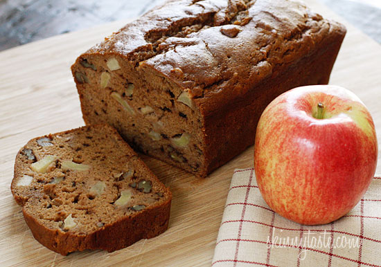 Low Fat Applesauce Bread 13