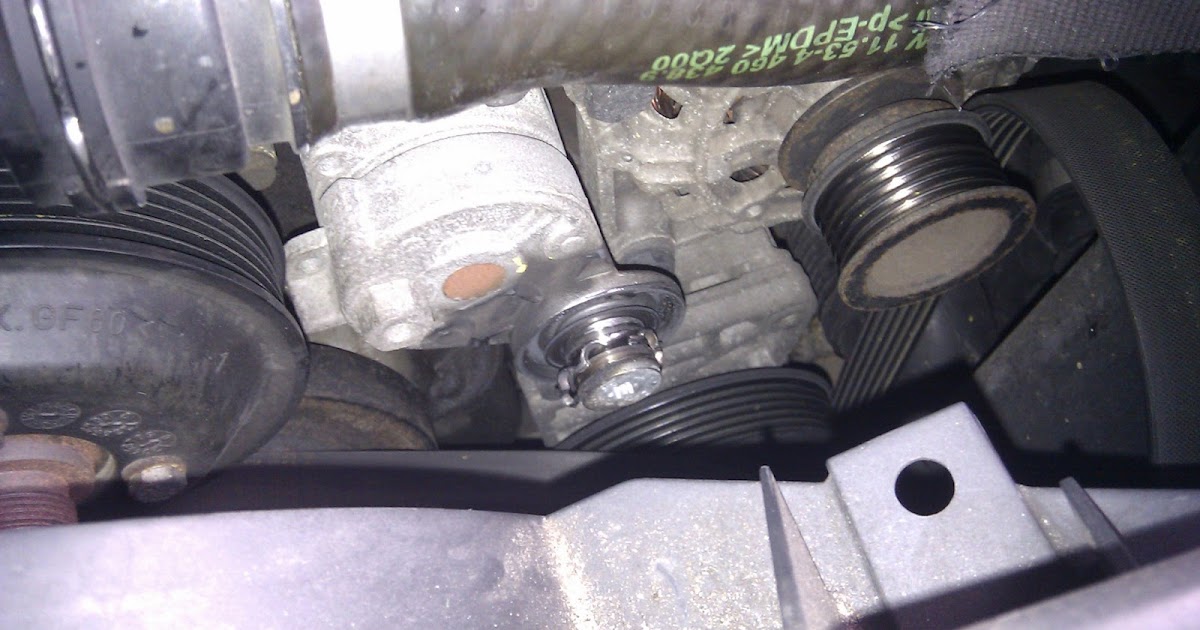 BMW E46 330Ci: Belt Tensioner FAIL! - Importance of Dust Caps - A