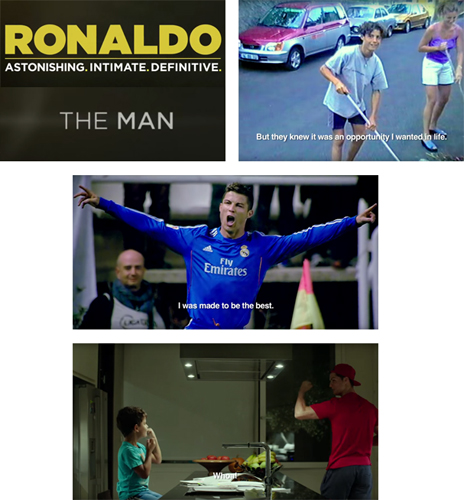película documental Cristiano Ronaldo ver online