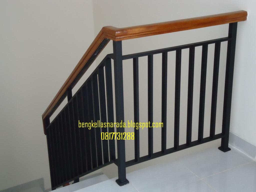 railing tangga  minimalis  Bengkel las dan Canopy minimalis 