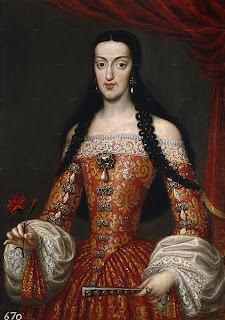 María Luisa de Orleans, esposa de Carlos II.