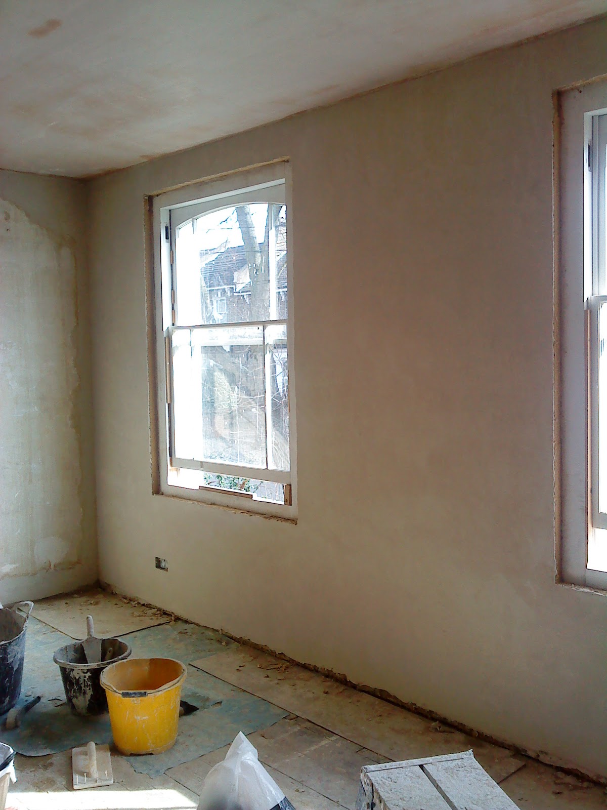 Phil Bailey Heritage Plastering Insulating with lime plaster