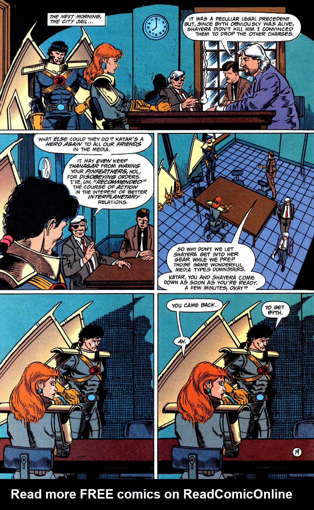 Read online Hawkworld (1990) comic -  Issue #9 - 20