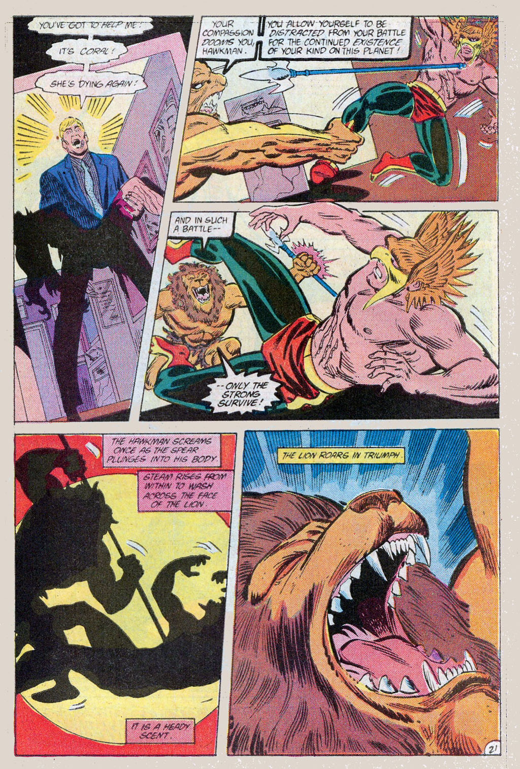 Hawkman (1986) Issue #5 #5 - English 22