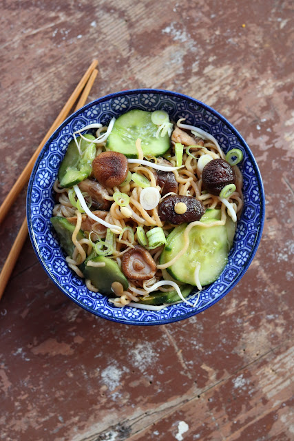 Ginger Scallion Noodles