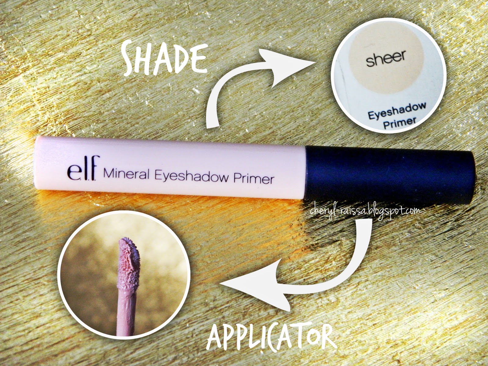 Review ELF Mineral Eyeshadow Primer+ Tutorial EOTD