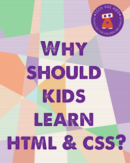 Why should kids learn HTML and CSS?