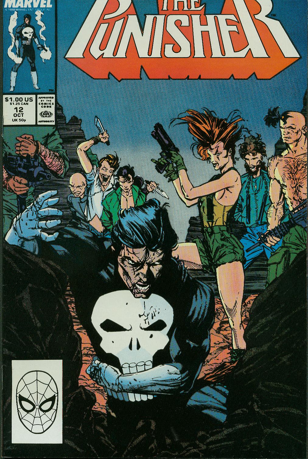 Read online The Punisher (1987) comic -  Issue #12 - Castle Technique - 1
