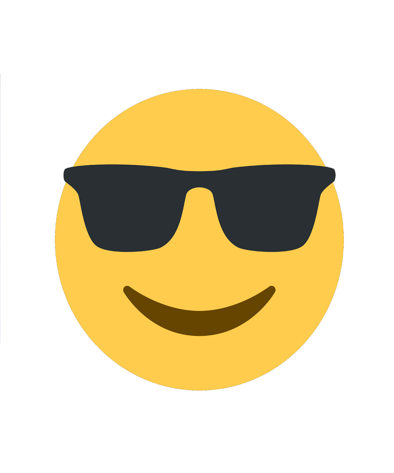 emoji with sunglasses