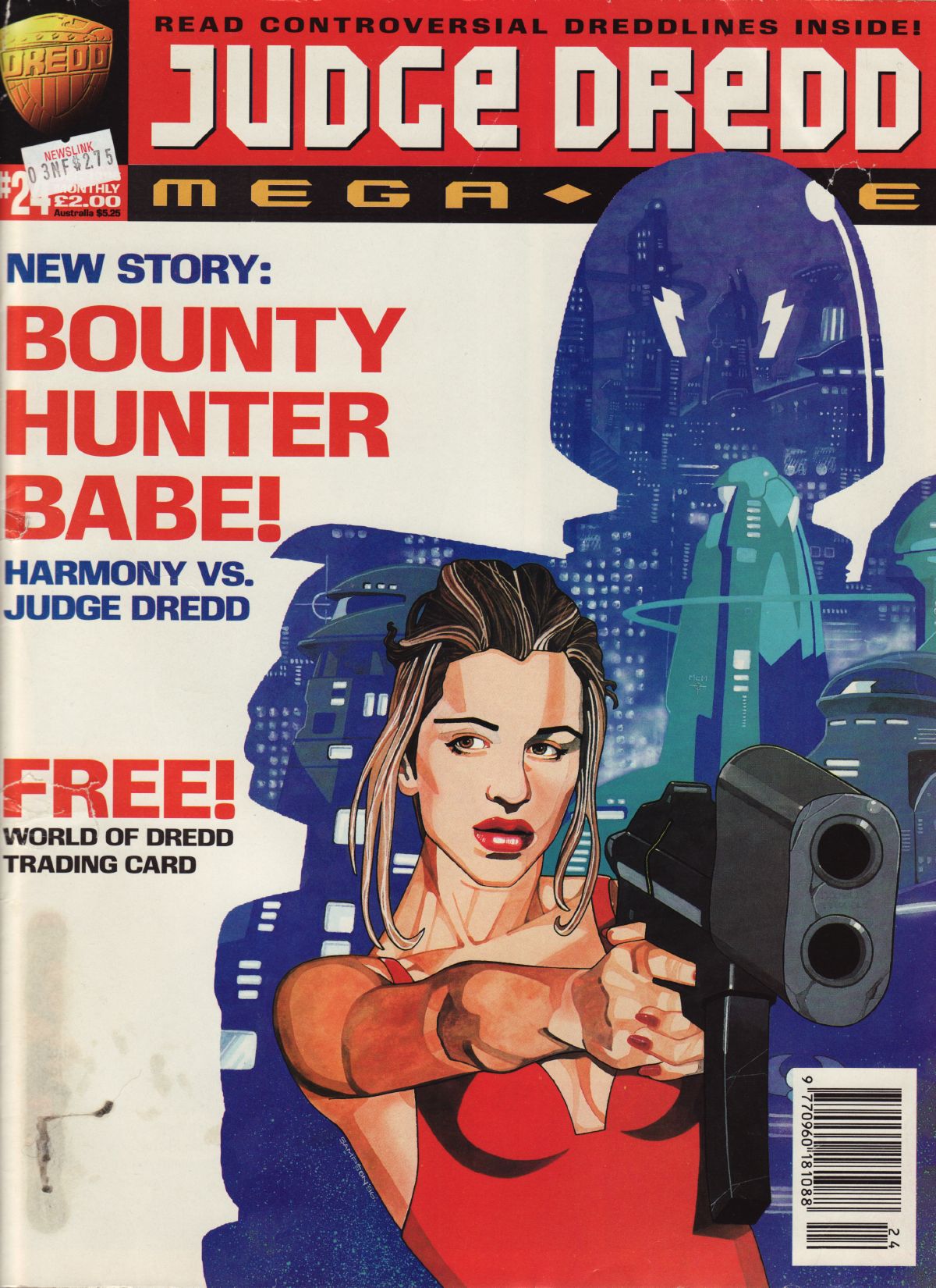 Read online Judge Dredd Megazine (vol. 3) comic -  Issue #24 - 1