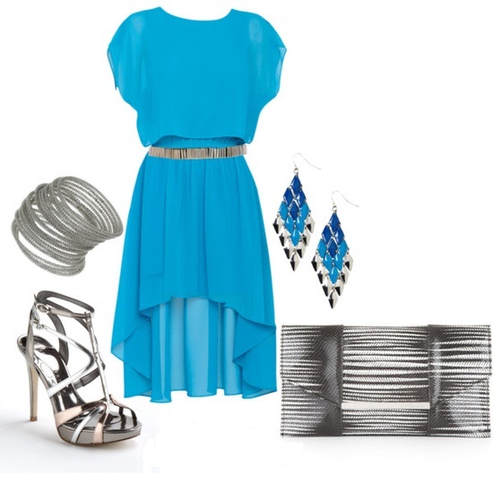 Wedding Dresses: Blue Outfit Ideas