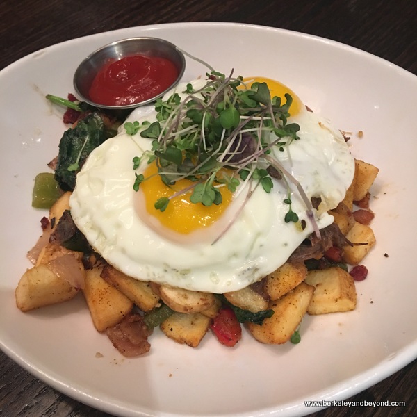 brunch item at Jasper’s Corner Tap and Kitchen at Hotel Spero in San Francisco, California brunch item at Jasper’s Corner Tap and Kitchen at Hotel Spero in San Francisco, California
