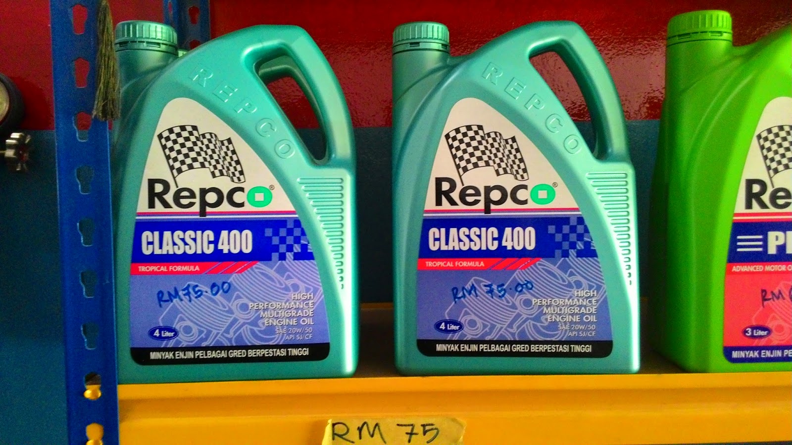 ENGINE OIL (HIGH QUALITY & Proton Savvy & Renault Specialist