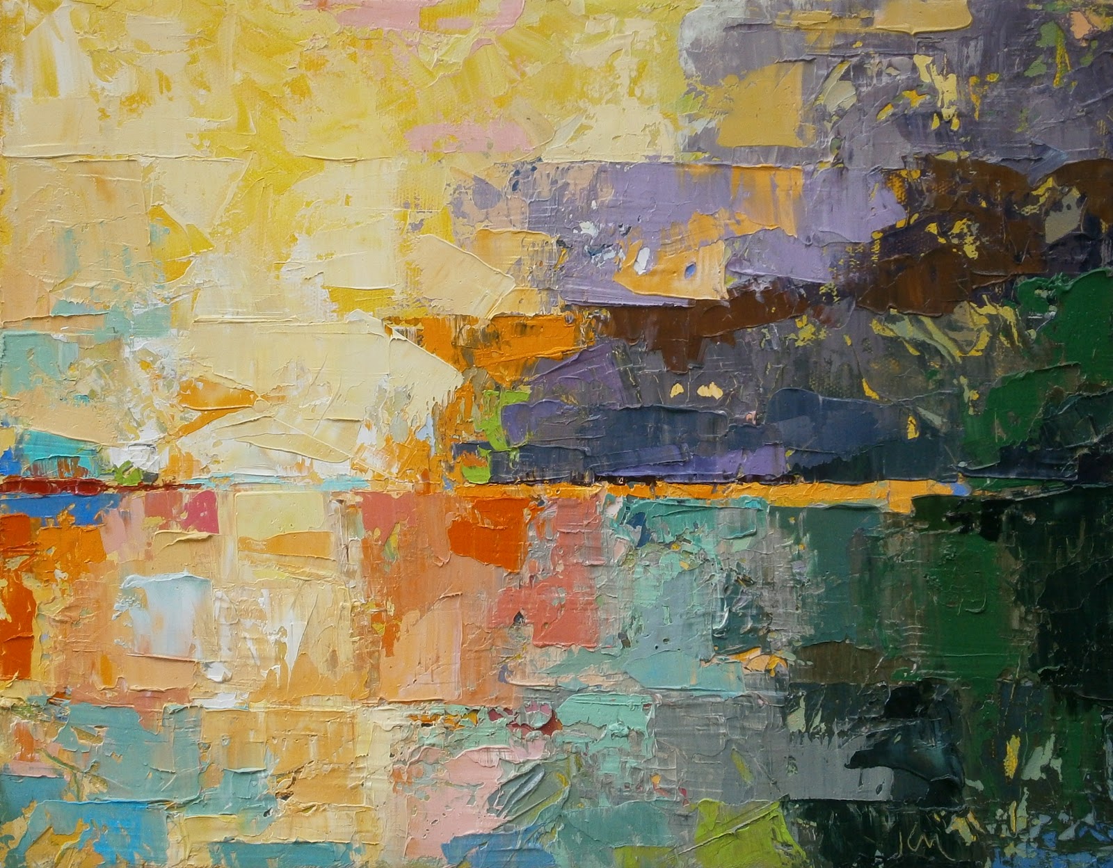 Palette Knife Painters, International 3 by Kim McAninch