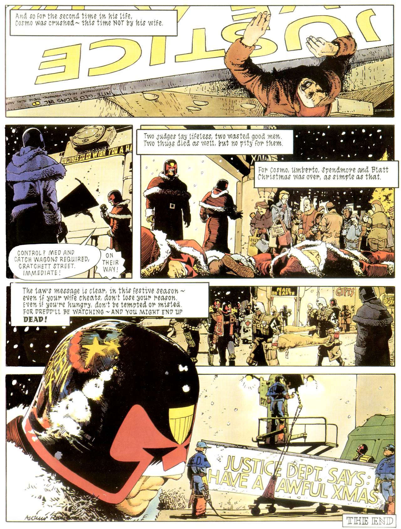 Read online Judge Dredd: The Complete Case Files comic -  Issue # TPB 13 (Part 2) - 121