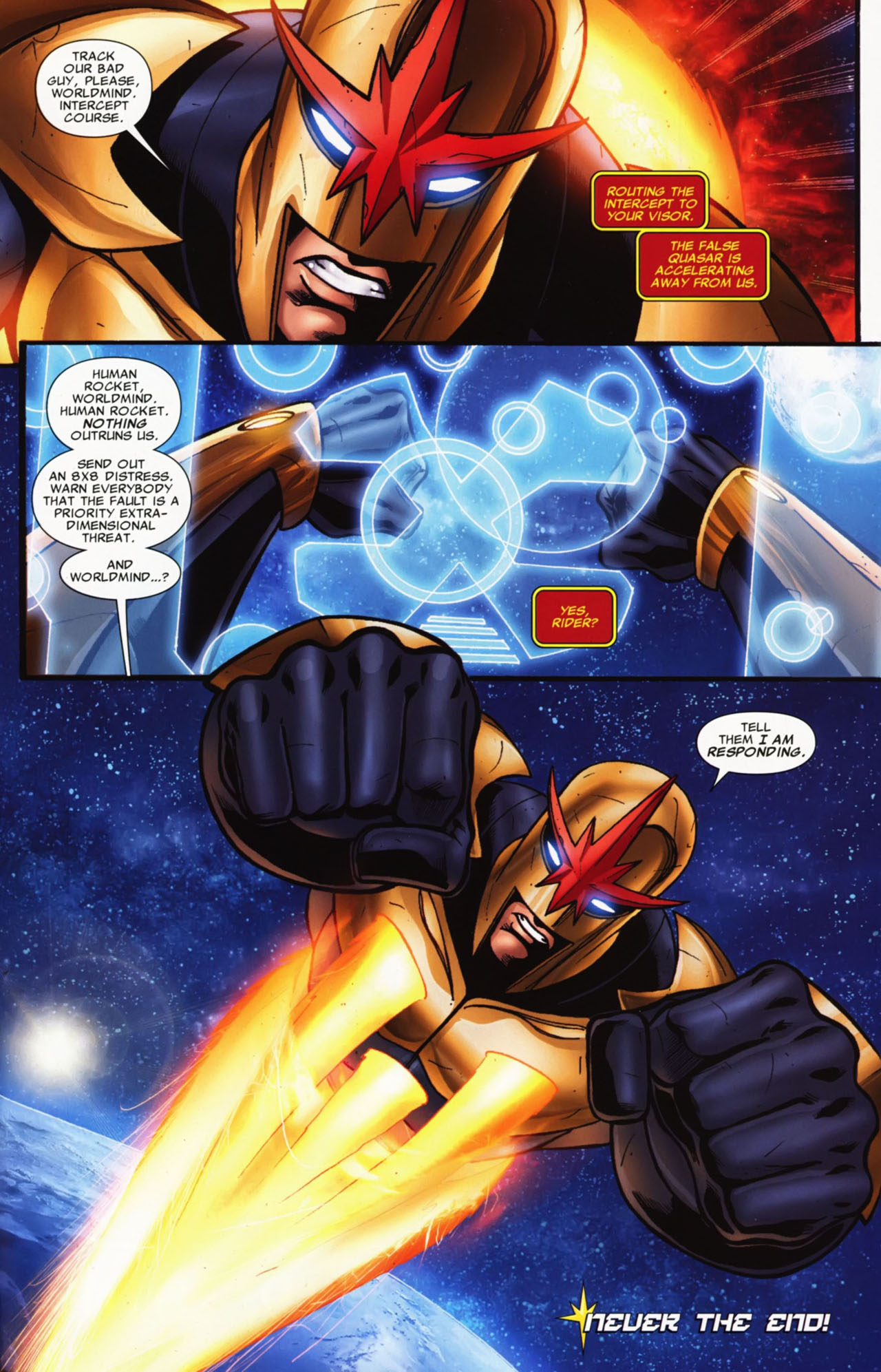 Read online Nova (2007) comic -  Issue #36 - 33
