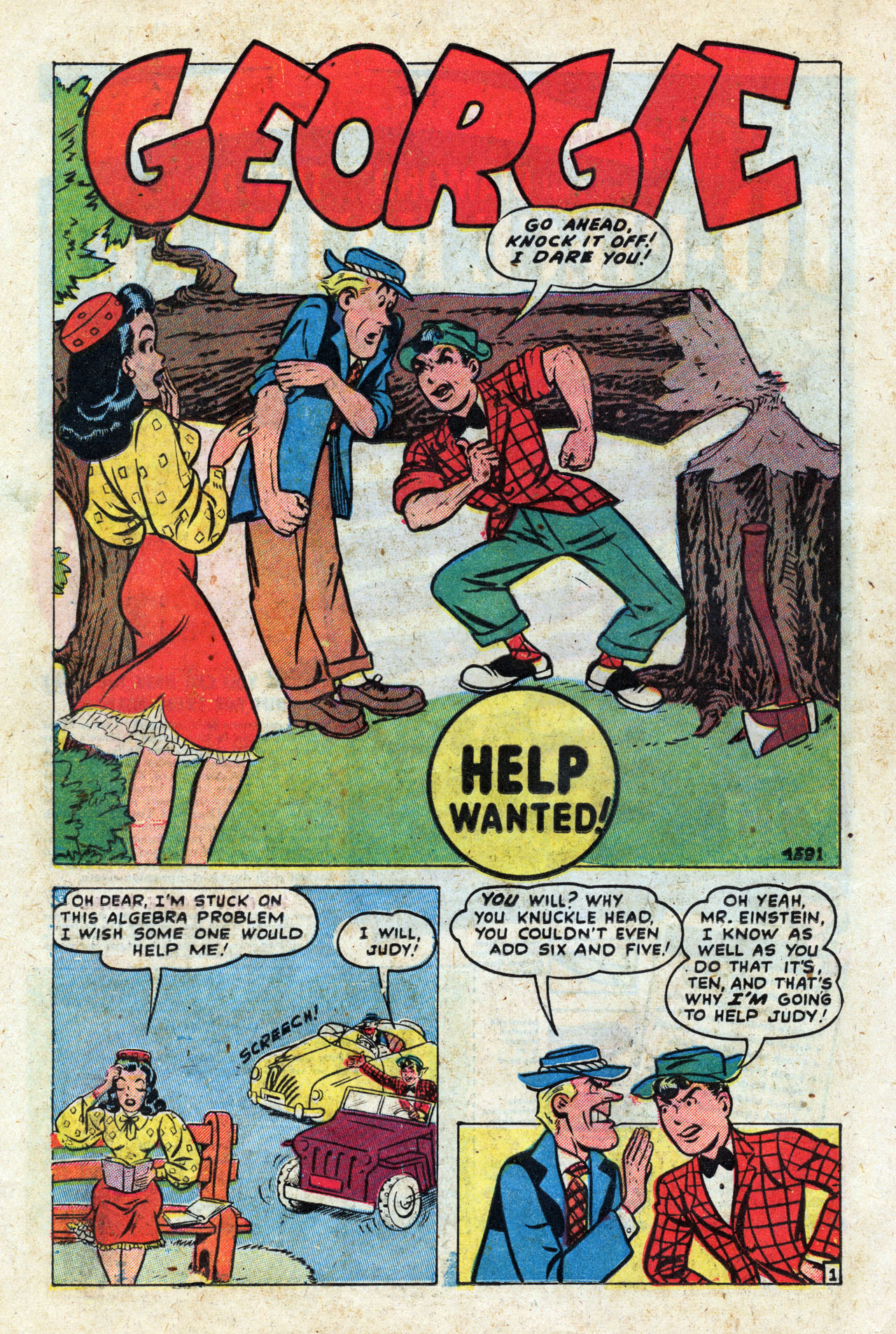 Read online Georgie Comics (1949) comic -  Issue #29 - 14