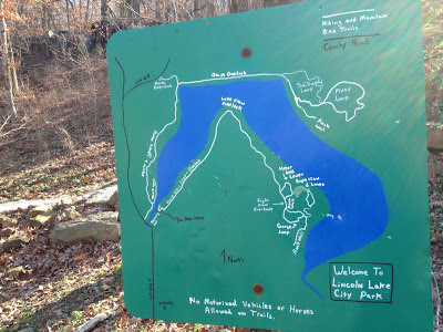 Lincoln Lake Map, Lincoln Arkansas