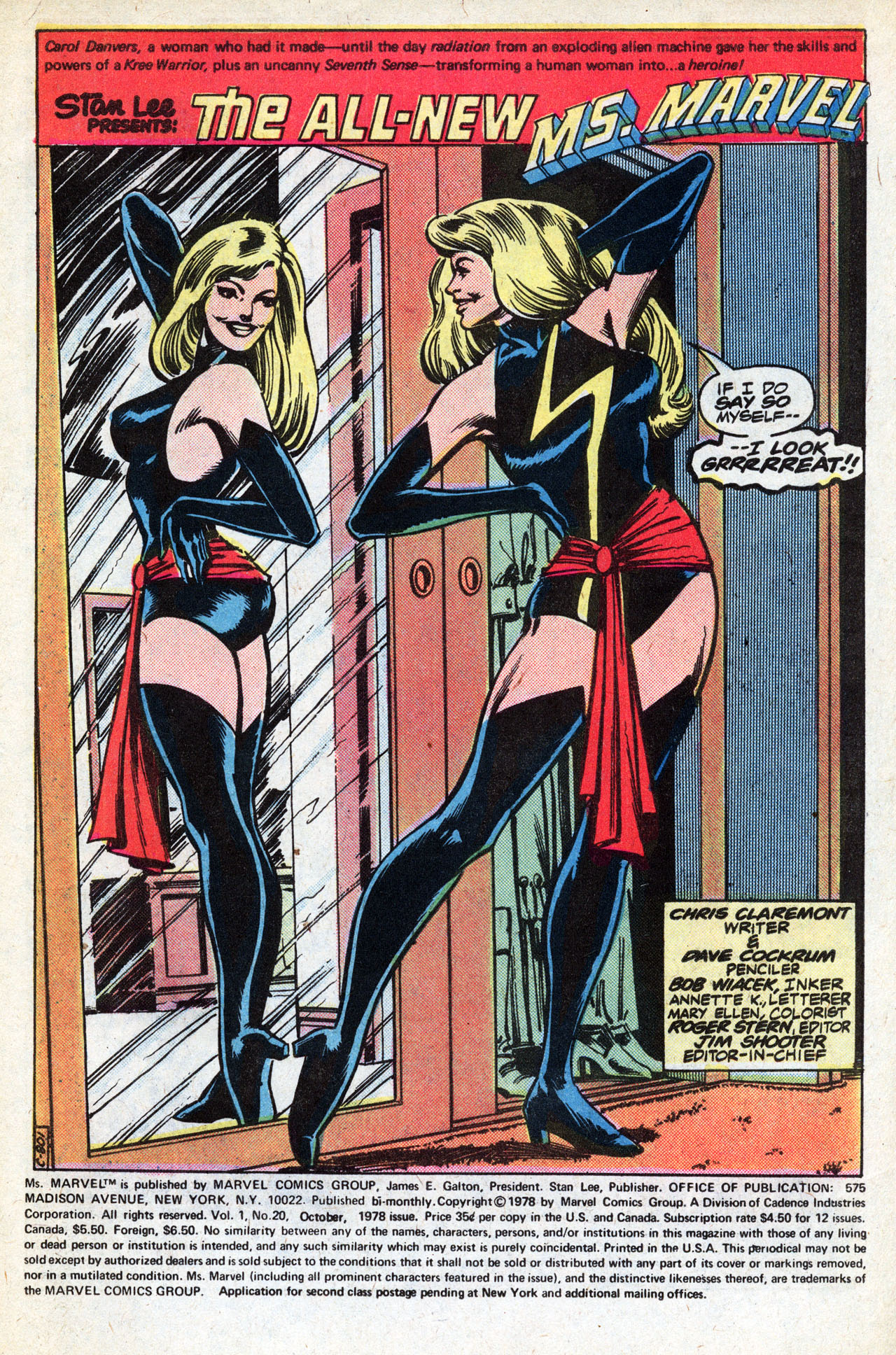 Ms. Marvel (1977) issue 20 - Page 3