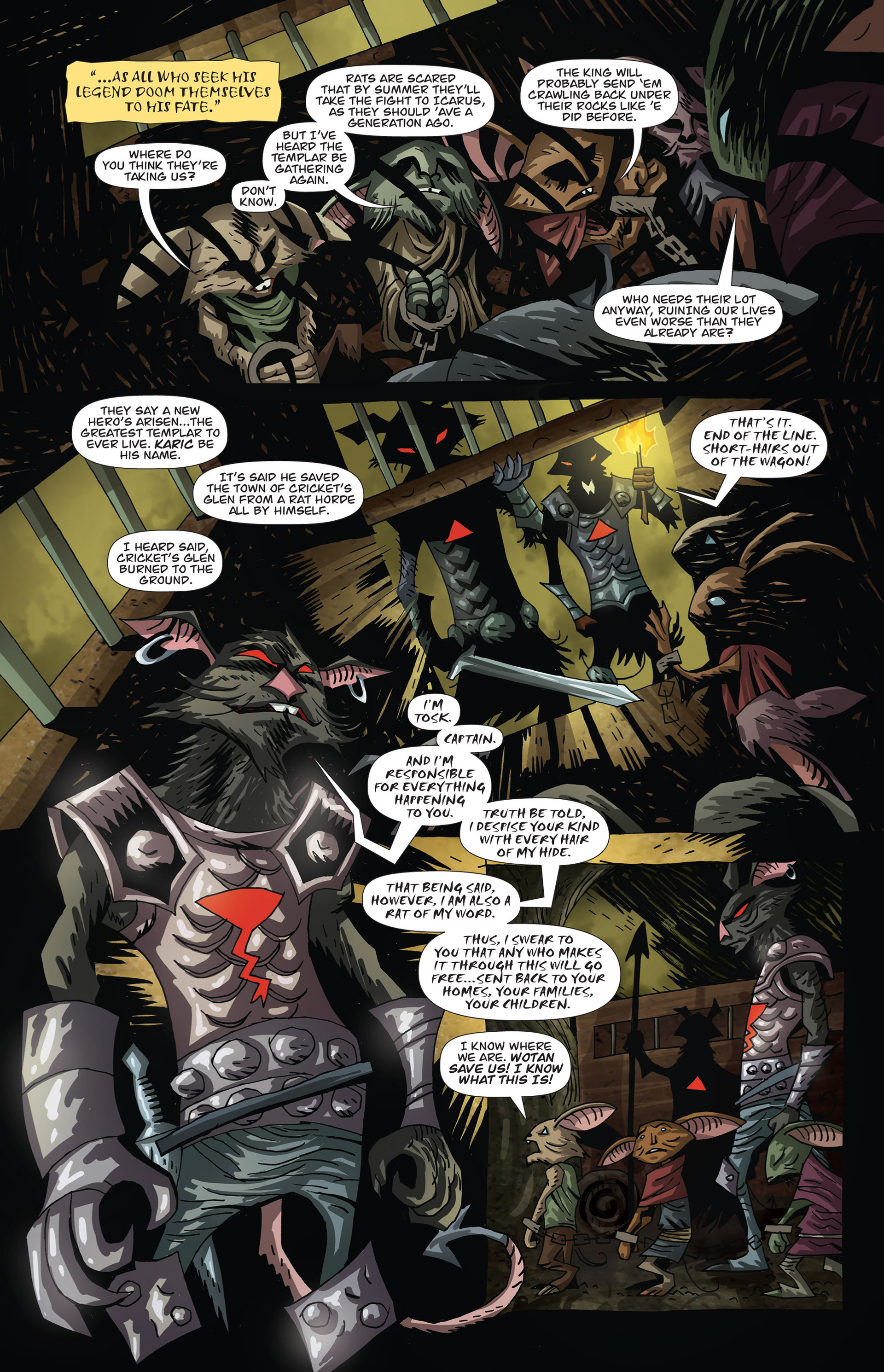 Read online The Mice Templar Volume 4: Legend comic -  Issue #4 - 9