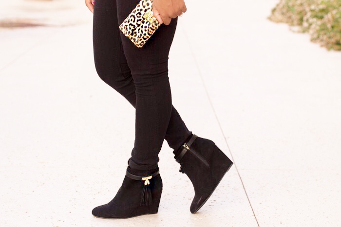 tandy wedge bootie