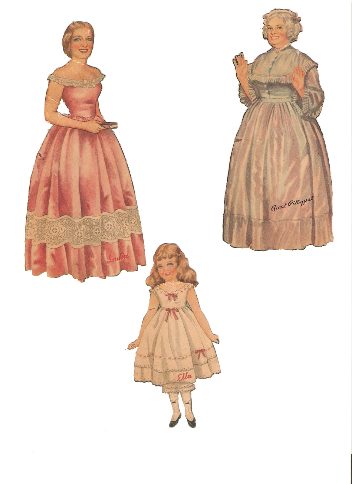 gone with the wind paper dolls