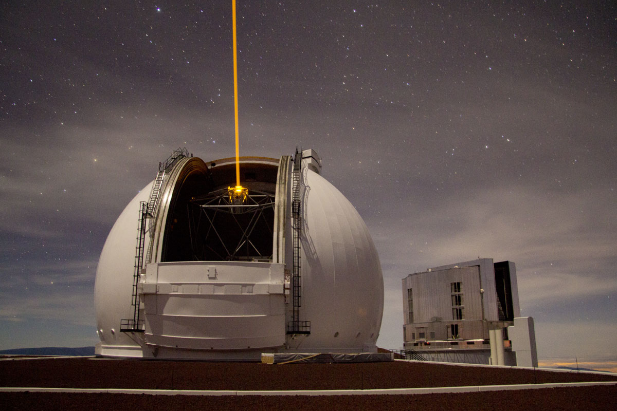 Keck Observatory Window on The Sky