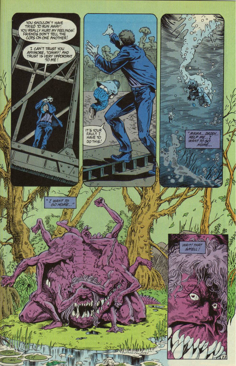 Swamp Thing (1982) Issue #118 #126 - English 23