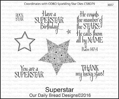 Our Daily Bread Designs Stamp Set: Superstar