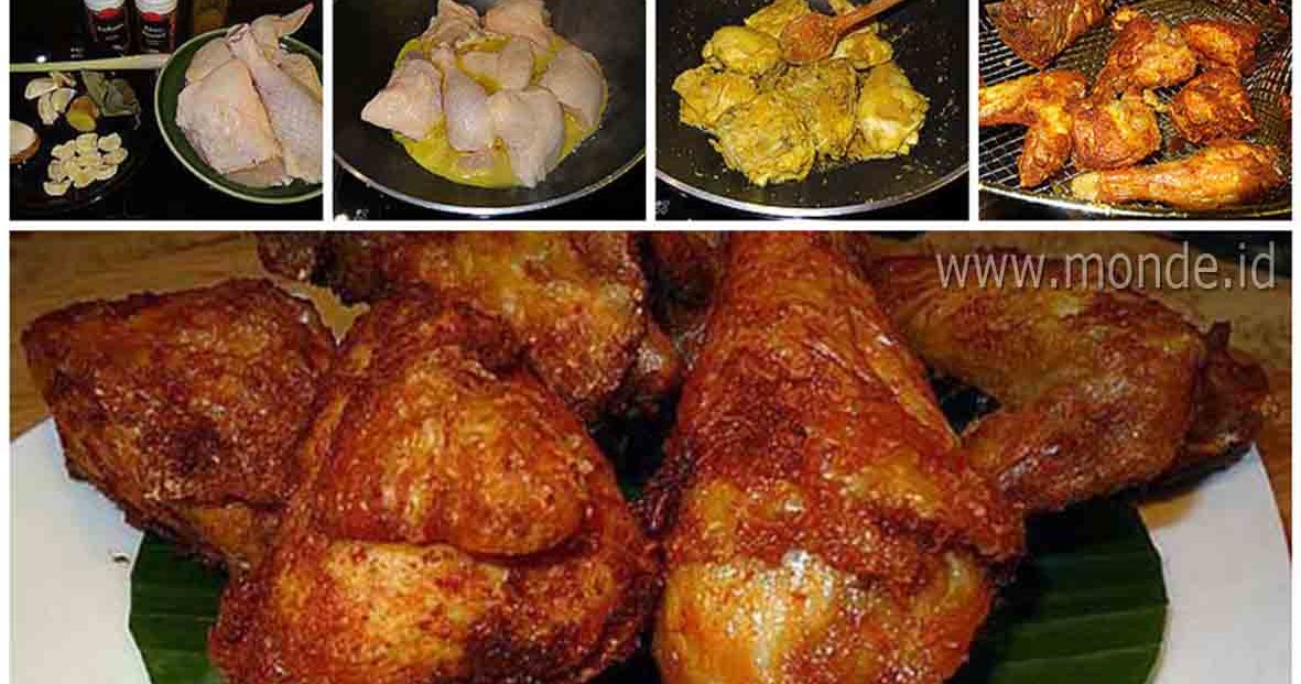 Resep Ayam Goreng Bumbu Kuning Crispy Gurihnya Sampai Ketulang | Dapur ...