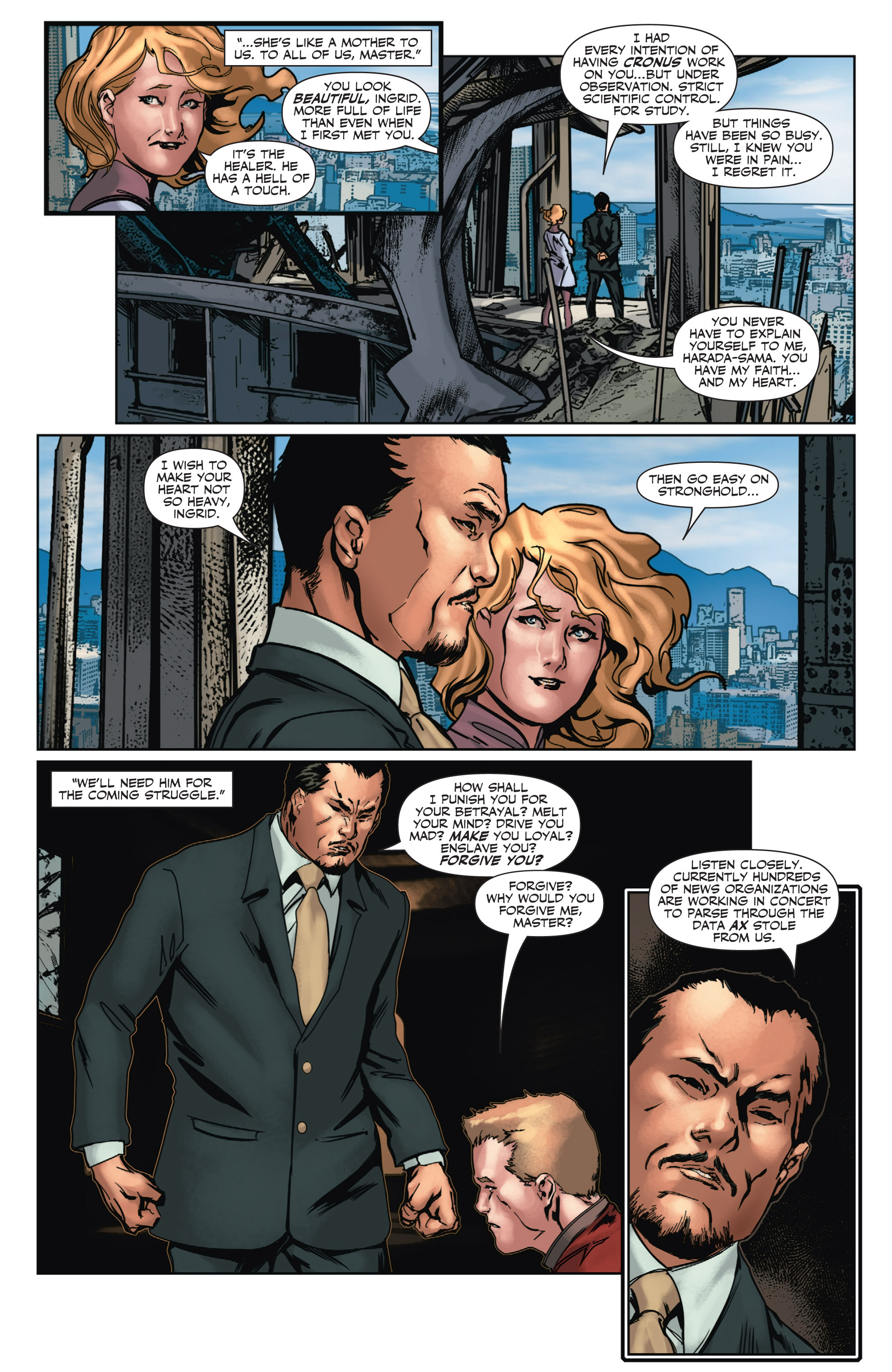 Read online Harbinger (2012) comic -  Issue # _TPB 5 - 133