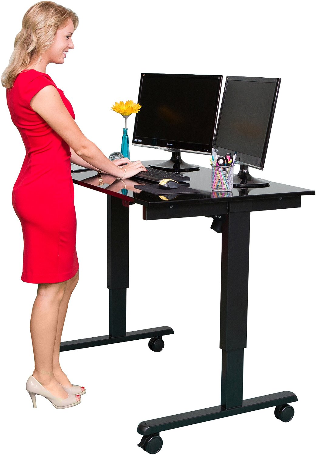 Bought A Stand Up Desk. No More Back Pain From 12 Hours/Day Sitting In