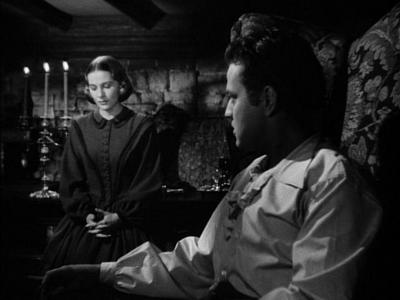 Joan Fontaine and Orson Welles in the 1943 Jane Eyre