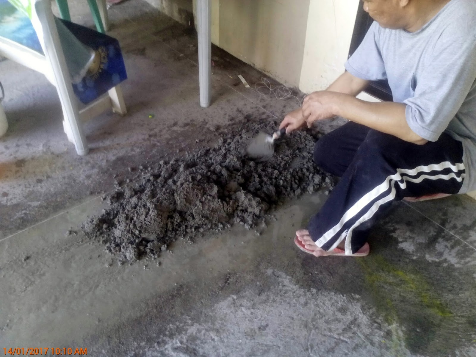 BUILDER'S JOURNAL TILE INSTALLATION CONCRETE DRY PACK METHOD