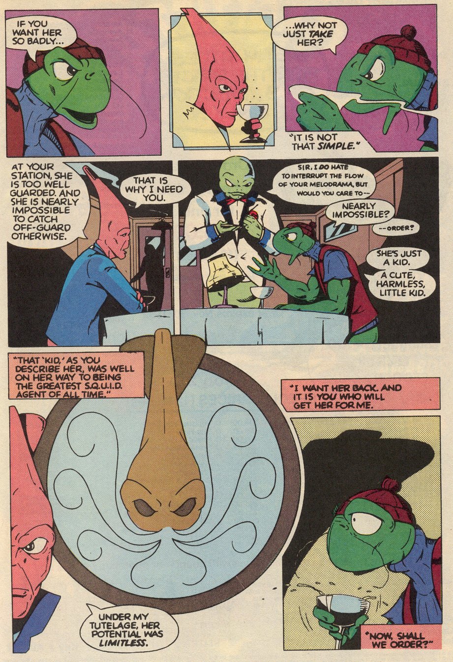 Read online Fish Police comic -  Issue #1 - 25