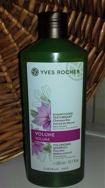 Yves rocher volume szampon zwiększający objętość włosów z wyciągiem z malwy