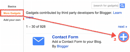 Blogger Contact Form Blogger Contact Form