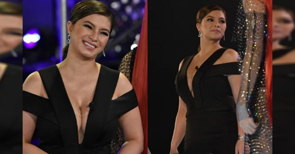 Angel Locsin Was Smoking Hot In The Sexy Black Dress She Wore On The Finale Of PGT Angel Locsin Was Smoking Hot In The Sexy Black Dress She Wore On The Finale Of PGT