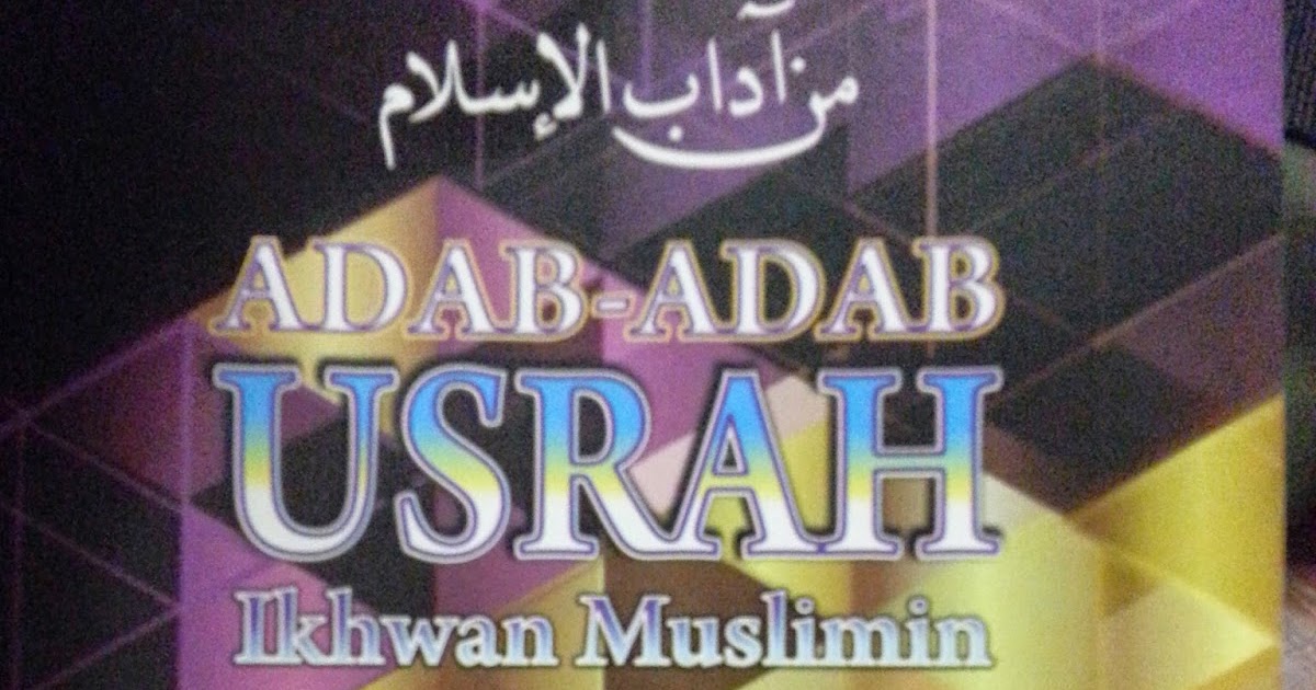 adab-adab usrah