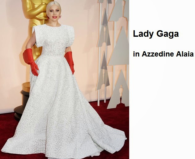 Look Óscares 2015 Lady%2BGaga%2Bin%2BAzzedine%2BAlaia - Look Óscares 2015